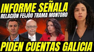 EL BNG PONE EN JAQUE LA HONORABILIDAD DE FEIJÓO "INFORME DESTAPA PAGOS XUNTA GALICIA TRAMA MONTORO"