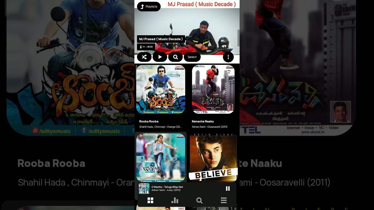 MJ Prasad ( Music Decade )