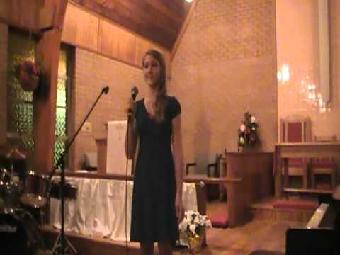 Lindsey Miller singing Reflection