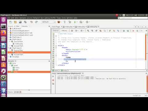 PhP in netbean