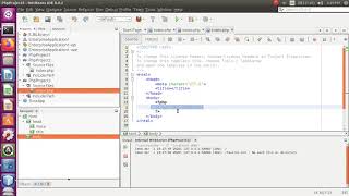 PhP in netbean