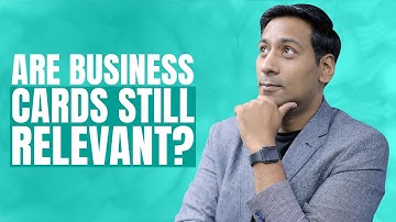Are Business Cards Still Relevant | Paritosh Pathak | #1 Strategic Networking Coach