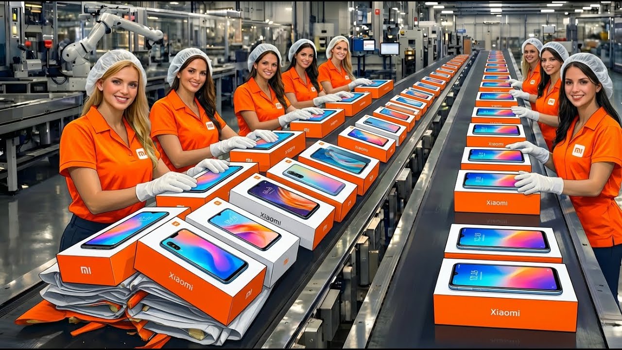 Inside Xiaomi’s Smart Factory: AI Building Smartphones