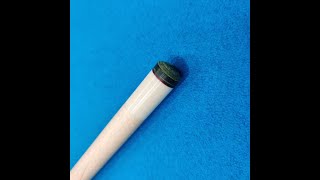 Installing a Tiger Emerald Tip on a pool cue