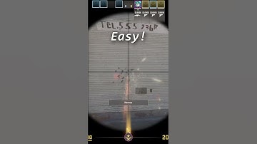 CS2 Wallbangs: Dust 2 Short Wallbang! :D