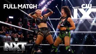 FULL MATCH: Zaria Nikkita Lyons vs. Tatum Paxley Lizzy Rain | Tag Team Match | WWE NXT | The CW