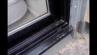 Visoglide sliding door rainwater leak problem