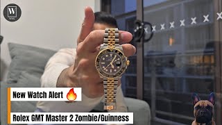 New Watch Alert  Rolex Gmt Master Ii 126713grnr Zombie Guinness 
