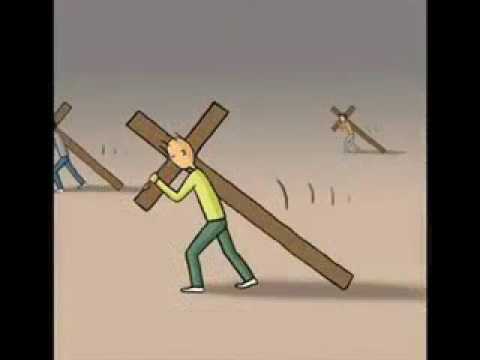 Carrying The Cross Animation Youtube