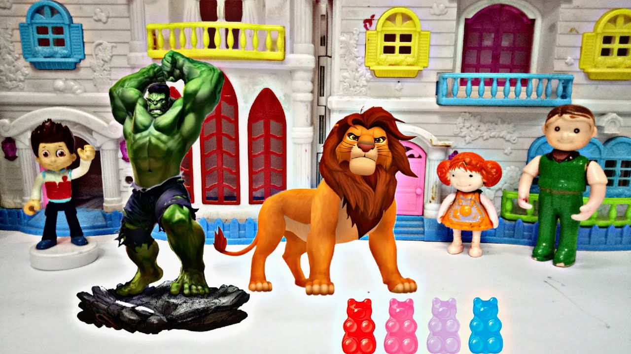 الأسد سيمبا جعان l ليلى هربت من الصياد l يا ترى إيه اللي حصل l يوميات ليلى