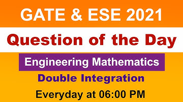 Day 14 | Double Integration | EM | Question of the Day | Shrenik Jain