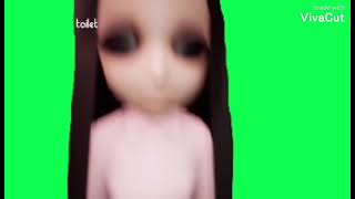 the fear time green screen, jumpscare