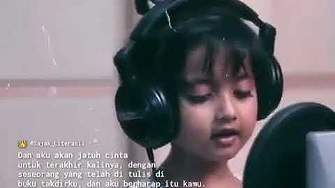 Sampai baper denger suara anak ini