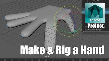 Maya - Project 01 - Rigging a Hand