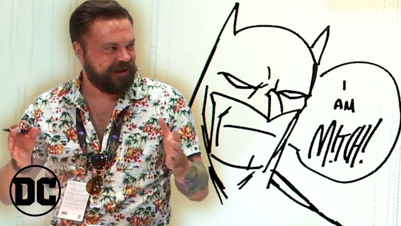 How to Draw Batman | DC Comics Art Academy Featuring Mitch Gerads - YouTube