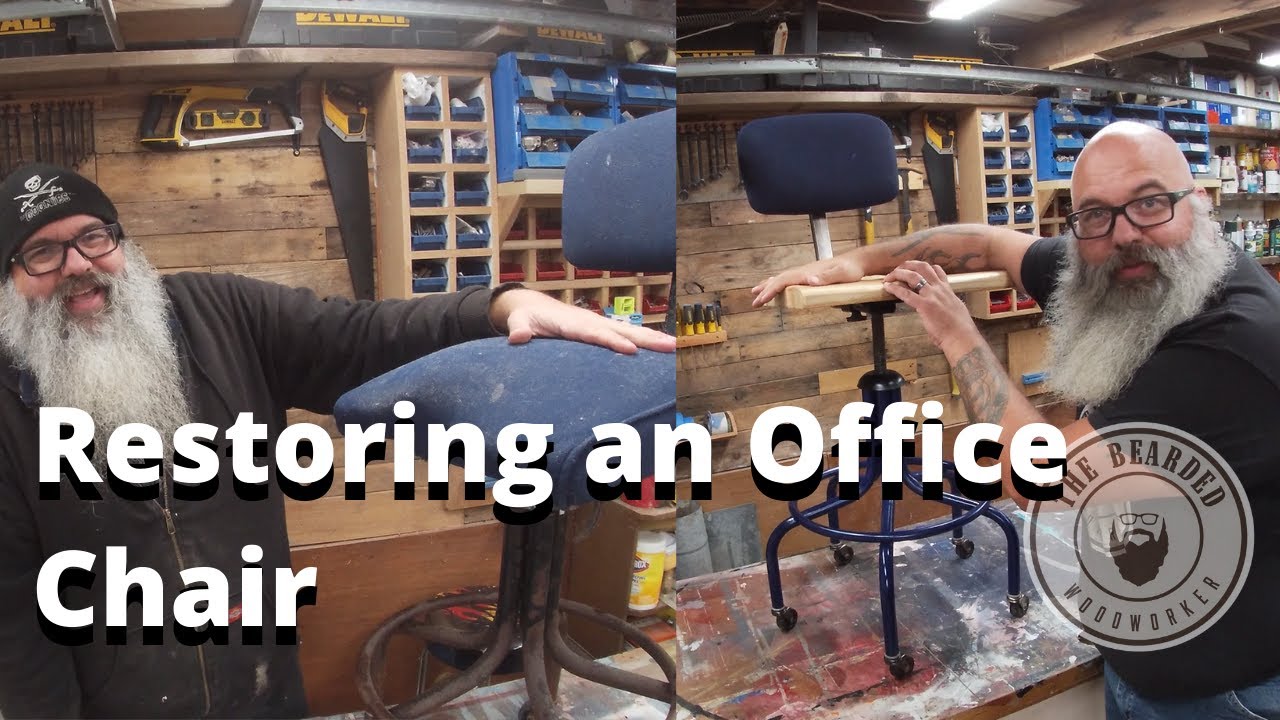 Refurbishing an Office Chair YouTube