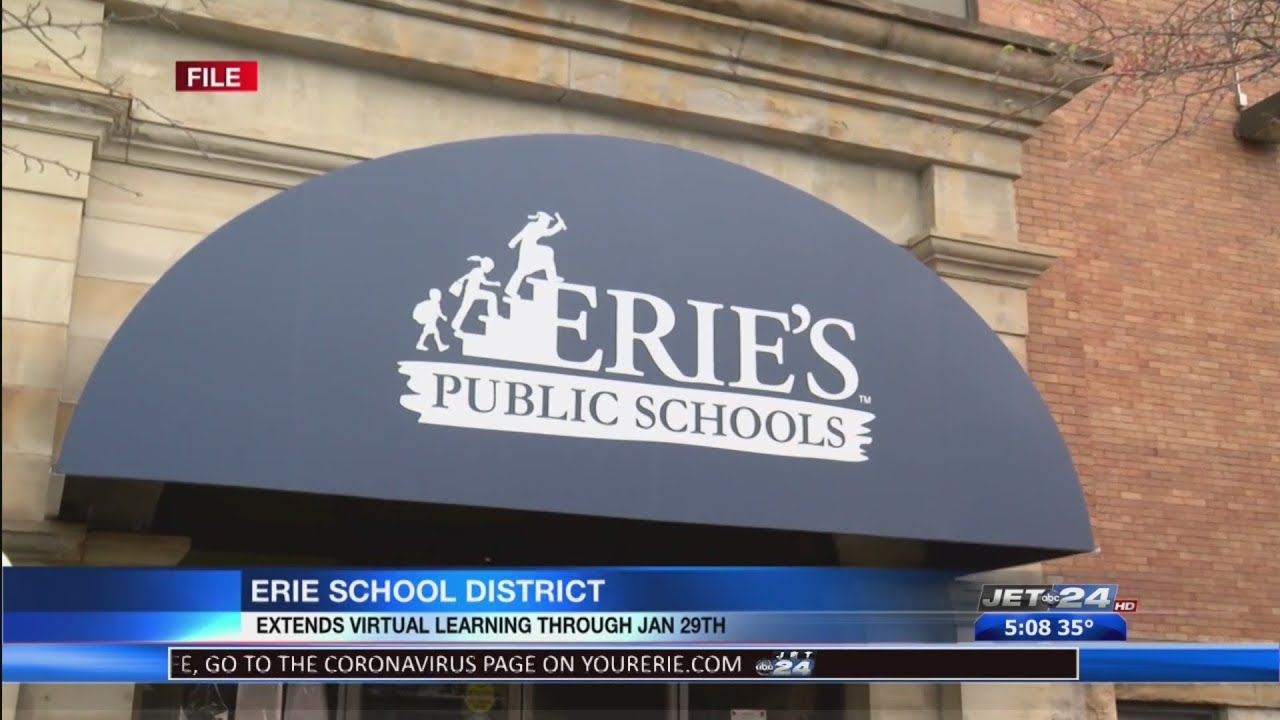 Erie School District extends virtual learning through January 29th