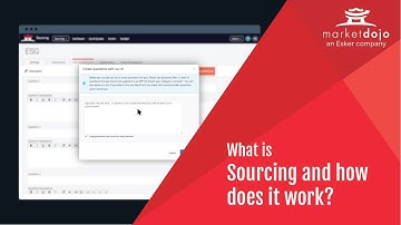 Market Dojo Sourcing: Transform your Procurement Performance