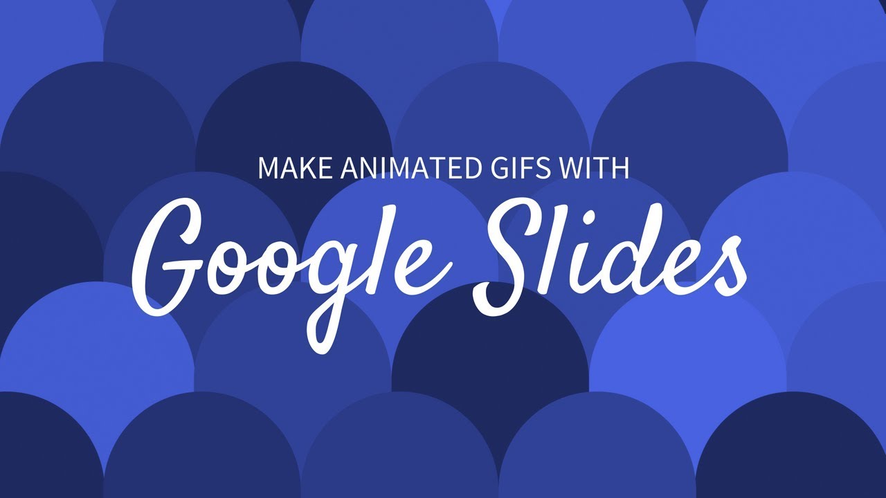 Make Animated Gif Banners With Google Slides Youtube