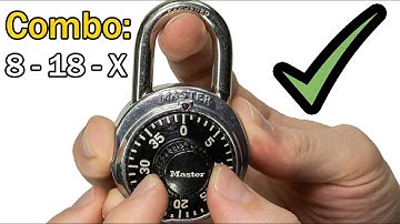 [399] How To Decode Instantly the LAST Digit To Your Dial Combination Lock By Brute Force!