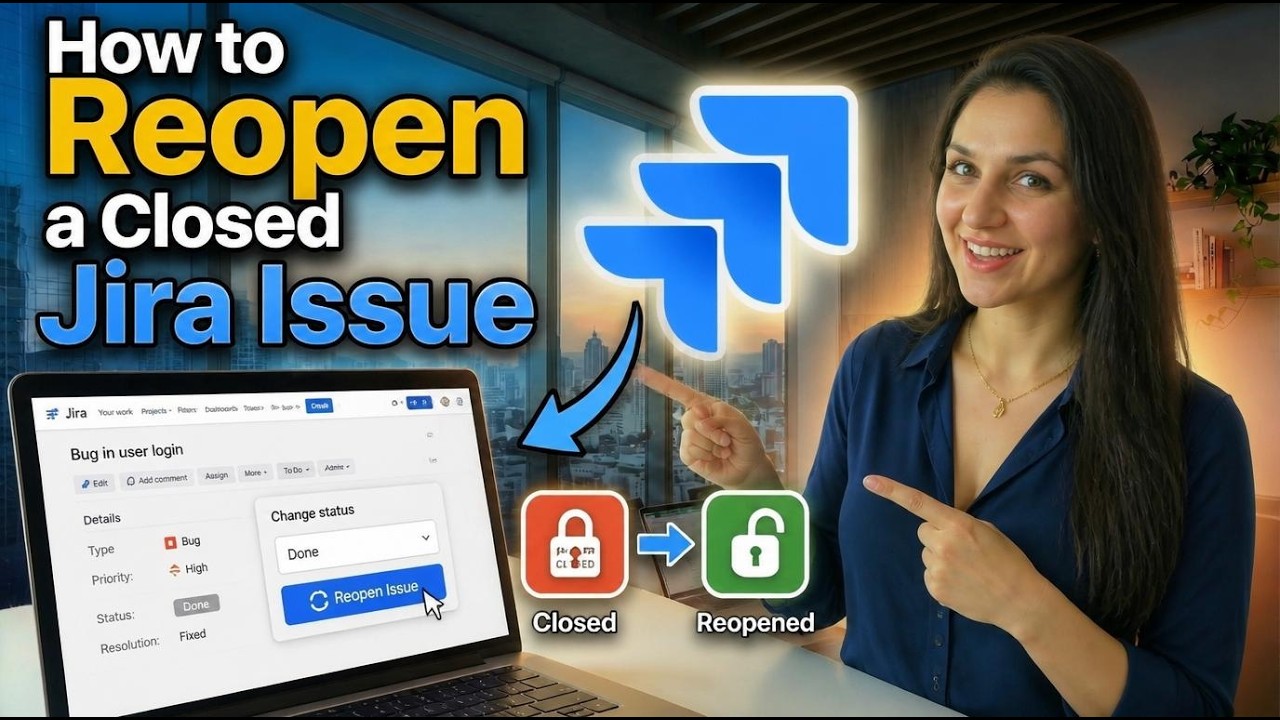 How to Reopen a Closed Jira Issue - YouTube