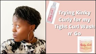 I Tried Kinky Curly Knot Today and Kinky Curly Curling Custard