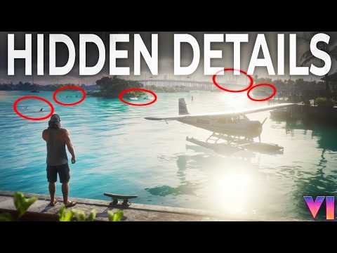GTA 6 LAUNCH TRAILER BREAKDOWN... SO MANY Hidden Details