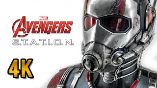 Marvel  Avengers Station Tour in Las Vegas at Treasure Island  Filmed in 4k  with an Osmo Pocket