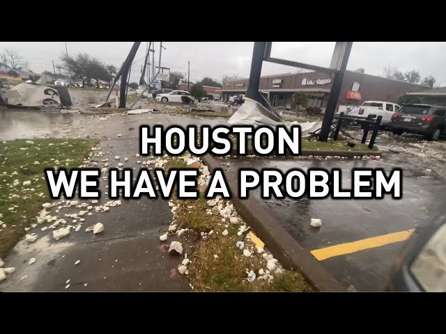 INSIDE THE TORNADO: Full-blown storm chase mode HOUSTON area tornadoes