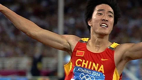 Liu Xiang Wins Historic 110m Hurdles Gold - Athens 2004 Olympics - DayDayNews