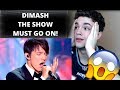 DIMASH -THE SHOW MUST GO ON! REACTION!
