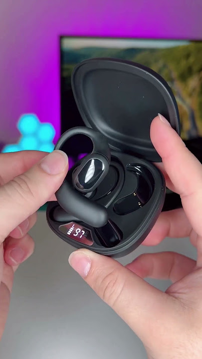 The Lemuna Open Ear Wireless Earbuds are perfect for working out and everyday use #lemunaopenearhead