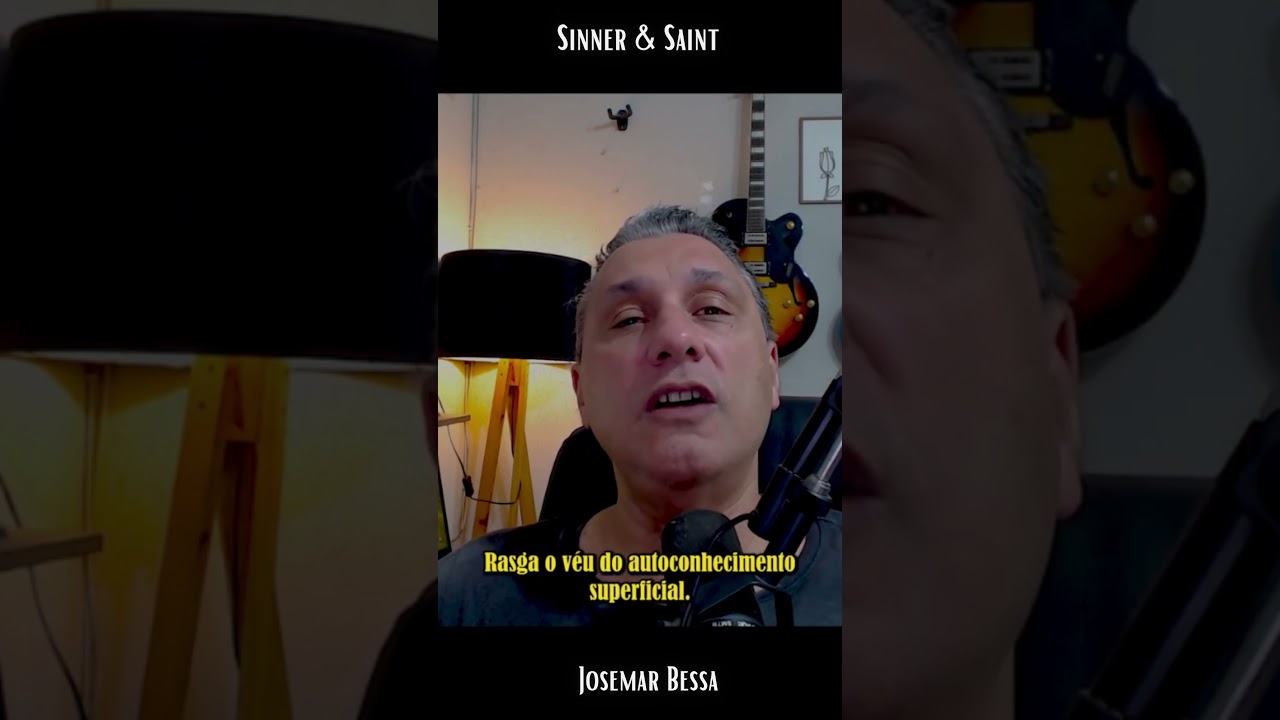 Quem entenderá os próprios erros?  | Sinner & Saint - Josemar Bessa #reflexão  #vida #fe