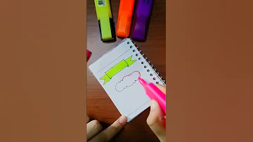 كتابة العناوين بطريقة رائعة تزيين الدفاتر المدرسية 
