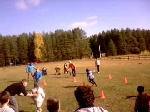 Relay-race for kids - YouTube