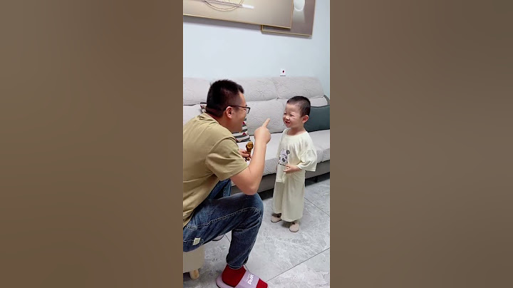 爸爸正在教儿子喊爸爸！万万没想到！#cute #baby #funny #comedy