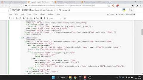 MOBILE LEGEND PYTHON | PEMROGRAMAN FUNGSIONAL | JUPYTER NOTEBOOK