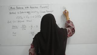 MBReactive Part3 - Limiting and Excess Reactants