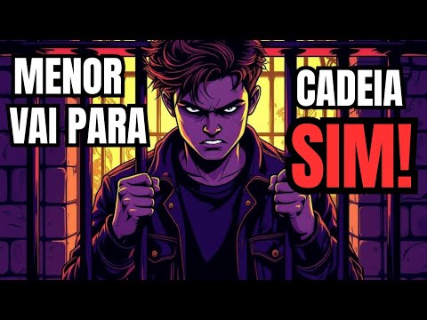 VOCÊ NÃO VAI ACREDITAR: Menor de Idade PODE Ir Para a Cadeia SIM!