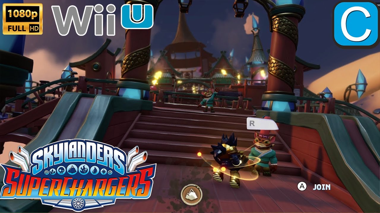 Skylanders SuperChargers Part 2 The Cloudbreather's Crag Wii U HD