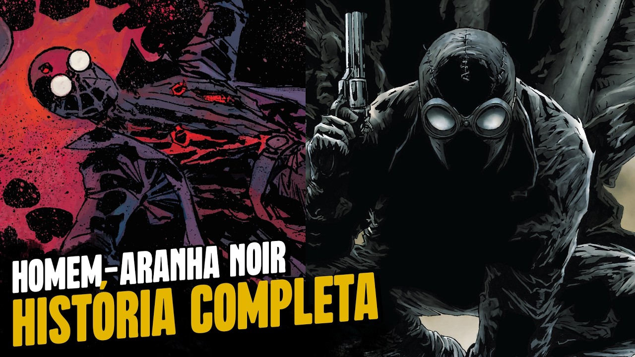 MARVEL SAGAS: HOMEM-ARANHA NOIR - HISTÓRIA COMPLETA (TODAS AS SAGAS)