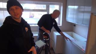 This video shows an example of our new laser template equipment which enables us to accurately measure a kitchen, the walls, ...