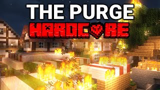 Simulated The Purge on Minecraft Hardcore