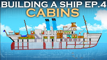Cabins! | Building A Ship EP.4 | Floating Sandbox