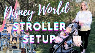 Stroller Organization For Disney Visits | How To Prepare Your Stroller For Disney