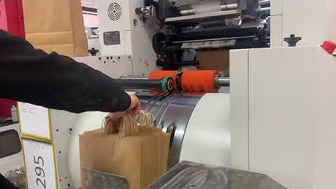 TR 15-32 Twisted Handle Paper Bag Machine