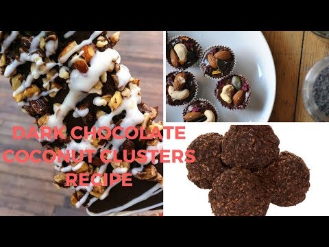 Dark Chocolate Coconut Clusters Recipe