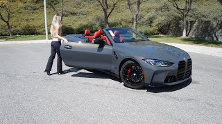 New 2024 BMW M4 x drive Convertible Competition Review Test Drive / 19/20' M Wheels / BMW Review