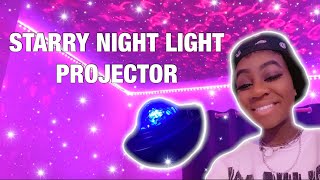 Starry Sky Night Light Projector | unboxing & review!