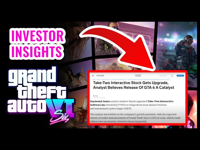 Analysts predict GTA 6 release announcement soon as Take-Two stock